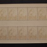Saarland, MiNr. 352 Kleinbogen, postfrisch