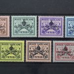 Vatikan, MiNr. 73-79, postfrisch