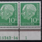Deutschland (BRD), MiNr. 183 x Wv, WP HAN 15242.54 1, postfrisch