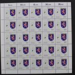Deutschland (BRD), MiNr. 1660-1664, 25er Bögen, postfrisch