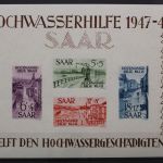 Saarland, MiNr. Block 1, postfrisch