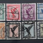 Deutsches Reich, MiNr. 378-384, gestempelt