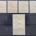 Danzig, MiNr. 202-206, postfrisch
