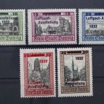 Danzig, MiNr. 207-211, postfrisch
