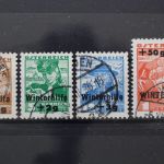 Österreich, MiNr. 613-616, gestempelt