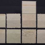 Liechtenstein, MiNr. 45-52 gemischte Zähnung, gestempelt