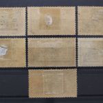 Memel, MiNr. 40-46, Falz