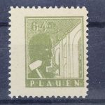 Plauen, MiNr. 3 v, postfrisch