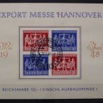 Gem. Ausgaben, MiNr. 969-970 V Zd 2 auf Sonderblatt, ESST