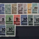 Deutsches Reich Republik, MiNr. 105-337, Jahre 1919-1923, postfrisch