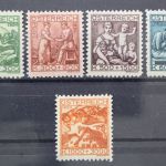 Österreich, MiNr. 442-446, postfrisch