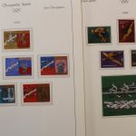 Olympische Spiele 1980, postfrische Sammlung im Vordruckalbum