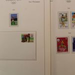 Olympische Spiele 1980, postfrische Sammlung im Vordruckalbum
