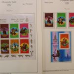 Olympische Spiele 1980, postfrische Sammlung im Vordruckalbum
