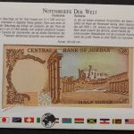 Jordanien, Banknotenbrief