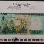 Peru, Banknotenbrief