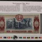 Kolumbien, Banknotenbrief