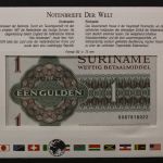 Surinam, Banknotenbrief