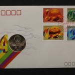 China, Numisbrief, 40 Jahre China, 1.10.1989