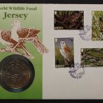 Jersey, Numisbrief, WWF, 1989