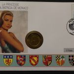 Monaco, Gracia Patricia, 24.3.1993, Numisbrief