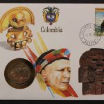 Kolumbien, Numisbrief vom 1.7.1986