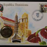 Dominikanische Republik, Numisbrief vom 21.4.1986
