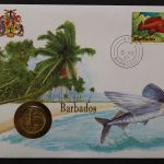 Barbados, Fisch, Numisbrief vom 5.3.1987