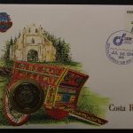 Costa Rica, Numisbrief vom 16.7.1984