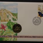 Belize, Numisbrief vom 1.3.1990