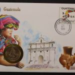 Guatemala, Numisbrief vom 28.11.1990