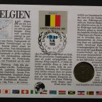 Belgien, Brüssel, Numisbrief vom 17.4.1985