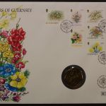 Guerney, Flowers, 22.5.1992, Numisbrief