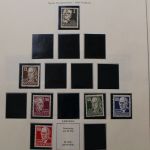 Briefmarken-Posten mit DDR in KABE Vordruckalben