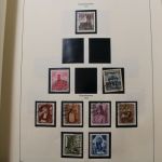 Briefmarken-Posten mit DDR in KABE Vordruckalben