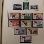 Briefmarken-Posten mit DDR in KABE Vordruckalben