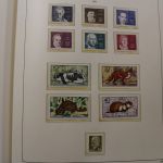 Briefmarken-Posten mit DDR in KABE Vordruckalben