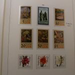 Briefmarken-Posten mit DDR in KABE Vordruckalben