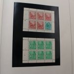 Briefmarken-Posten mit DDR in KABE Vordruckalben