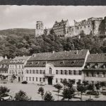 Heidelberg, Karlsplatz, Blick zur Ruine