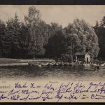 Kassel, Auepartie, Bootsanlegestelle