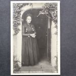 Insel Föhr, Nordfriesland, Frau mit friesischer Landestracht