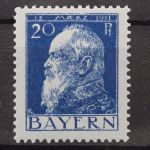 Bayern, MiNr. 79 Type I, postfrisch