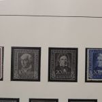 Briefmarken-Posten in 6 Lindner Vordruckalben mit BRD + Berlin