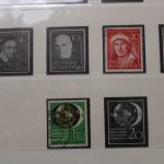 Briefmarken-Posten in 6 Lindner Vordruckalben mit BRD + Berlin