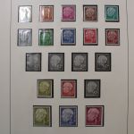 Briefmarken-Posten in 6 Lindner Vordruckalben mit BRD + Berlin