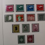 Briefmarken-Posten in 6 Lindner Vordruckalben mit BRD + Berlin