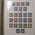 Briefmarken-Posten in 6 Lindner Vordruckalben mit BRD + Berlin