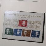 Briefmarken-Posten in 6 Lindner Vordruckalben mit BRD + Berlin