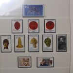 Briefmarken-Posten in 6 Lindner Vordruckalben mit BRD + Berlin